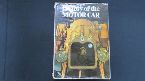 Vintage `History of the Motor Car` Hard Cover Book