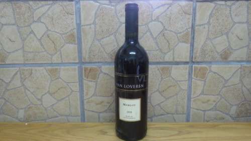 Sealed 750ml Bottle of Van Loveren 2008 Merlot