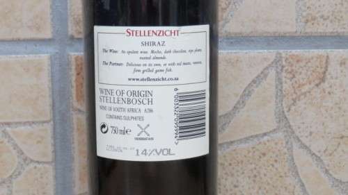 Sealed 750ml Bottle of Stellenzicht Golden Triangle 2005 Shiraz