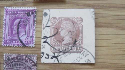 Twenty Three Used India Stamps Details in Description SOLD AS IS