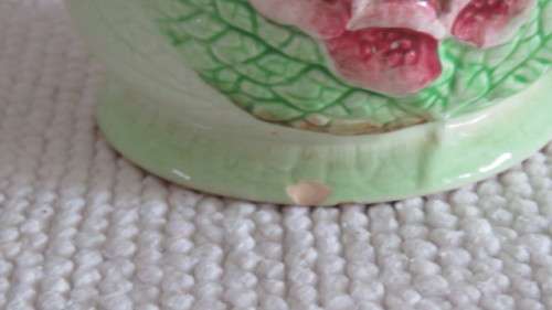 Fantastic Vintage Carlton Ware Custard Jug With Foxglove Pattern H: 11 cm