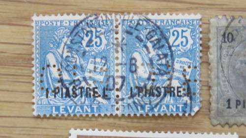 Ten Used Turkey - British/ Austrian Post Offices Stamps Details in Description SOLD AS IS