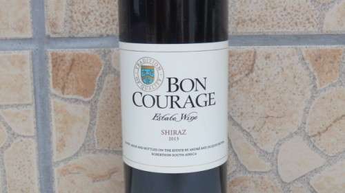 Sealed 750ml Bottle of Bon Courage Estate Wine 2013 Shiraz