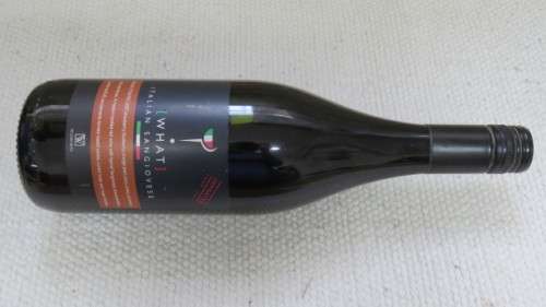 Sealed 750ml Bottle of What 2005 Italian Sangiovese Imported From Italy