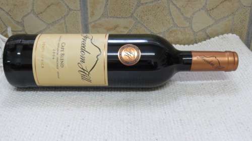 Sealed 750ml Bottle of Freedom Hill 2006 Cape Blend Cabernet Sauvignon Pinotage Shiraz
