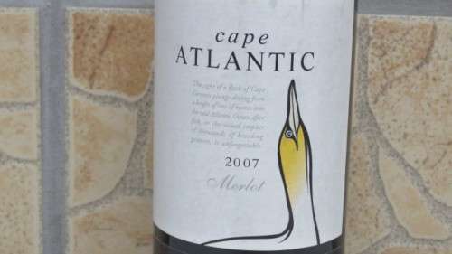 Sealed 750ml Bottle of Cape Atlantic 2007 Merlot