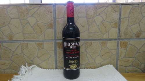 Sealed 750ml Bottle of Douglas Green The Original Ribshack Red 2019 Vintage Blend (Pinotage Shiraz)