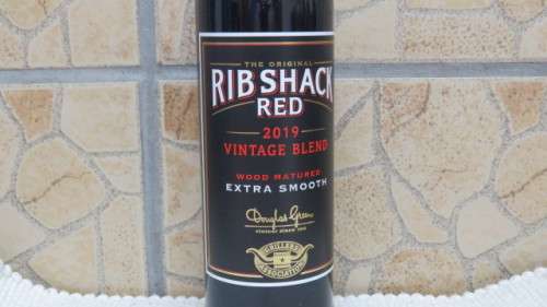 Sealed 750ml Bottle of Douglas Green The Original Ribshack Red 2019 Vintage Blend (Pinotage Shiraz)
