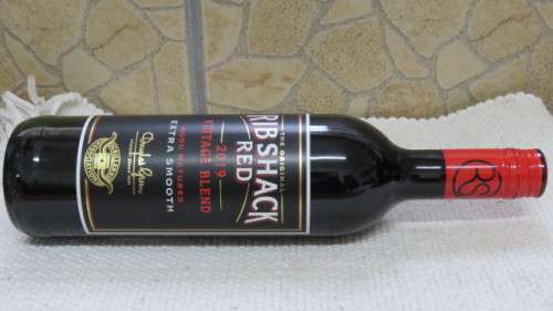 Sealed 750ml Bottle of Douglas Green The Original Ribshack Red 2019 Vintage Blend (Pinotage Shiraz)