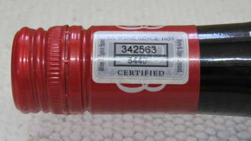 Sealed 750ml Bottle of Graham Beck 2007 Railroad Red