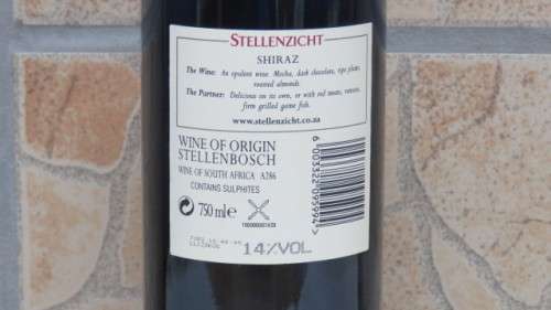 Sealed 750ml Bottle of Stellenzicht Golden Triangle 2005 Shiraz