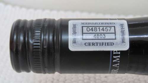 Sealed 750ml Bottle of Rustenberg Brampton 2006 Shiraz