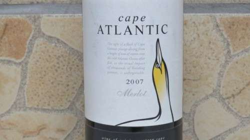 Sealed 750ml Bottle of Cape Atlantic 2007 Merlot