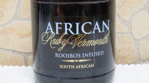 Sealed 750ml Bottle of African Ruby Vermouth Rooibos Infused
