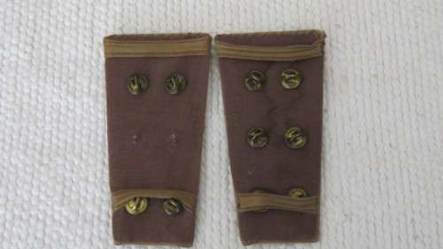 Two South African Defence Force Epaulettes - Rank Captain