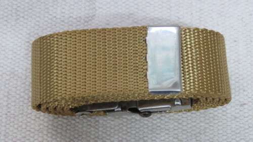 SADF Step Out Uniform Trouser Belt and Buckle With Spare Buckle L: 102 cm