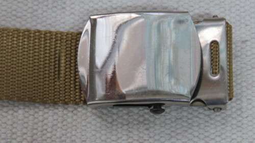 SADF Step Out Uniform Trouser Belt and Buckle With Spare Buckle L: 102 cm