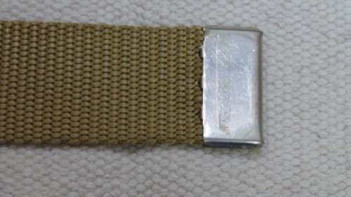 SADF Step Out Uniform Trouser Belt and Buckle With Spare Buckle L: 102 cm