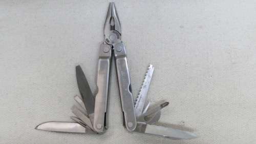 Superb Vintage 1994 Leatherman Super Tool With Original Holder