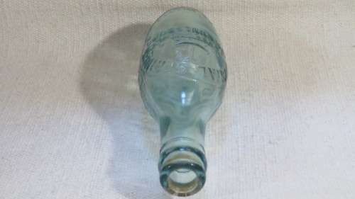 Superb Vintage Trade Mark Johannesburg Crystal Springs Aerated Water Co Ld Glass Bottle H: 18,5 cm