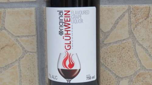 Sealed 750ml Bottle of Original Gluhwein Flavoured Grape Liquor