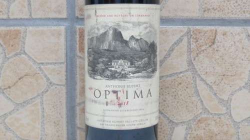 Sealed 750ml Bottle of 2018 Anthonij Rupert Optima