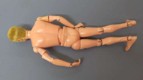 Rare Vintage 1964 G.I. Joe With Scar on Face Made by Palitoy Under Licence from Hasbro 30 cm