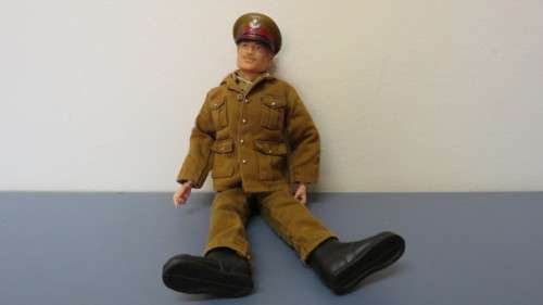 Rare Vintage 1964 G.I. Joe With Scar on Face Made by Palitoy Under Licence from Hasbro 30 cm