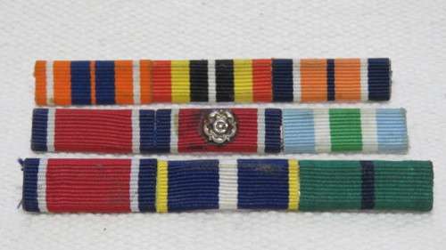 Three South African Defence Force Ribbon Bars Details in Description
