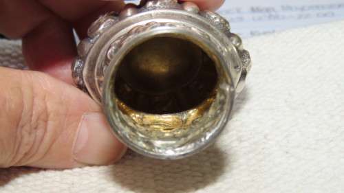 Sterling Silver Hallmarked Henry Matthews Birminghan Edw. VII 1901-2 Caster Sugar Shaker 27.5 g