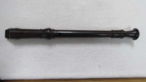 Collection of Three Vintage Musical Instruments - Two Recorders and One Wooden Flute See Description