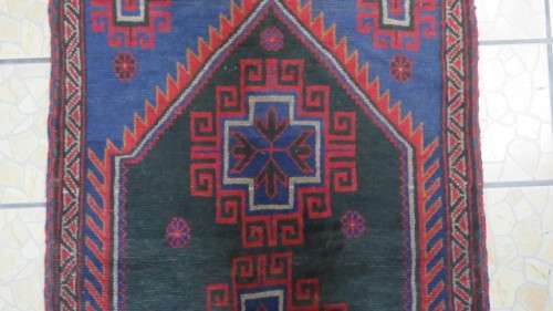 Gorgeous Iranean Balouch Rug Geometric Pattern 137 x 91 cm