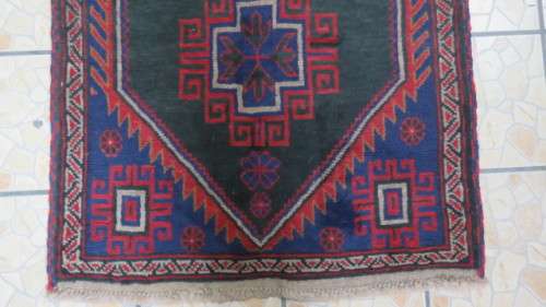 Gorgeous Iranean Balouch Rug Geometric Pattern 137 x 91 cm