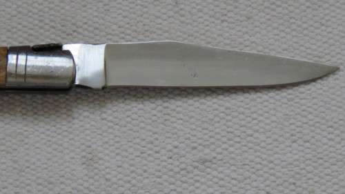Superb Vintage Pradel Auvergne Folding Knife Three Tone Wood Handle L: 20 cm
