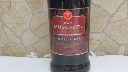 Sealed 750ml Bottle of KWV Muscadel Jerepigo 1968 Liqueur Wine