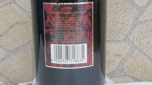 Sealed 750ml Bottle of KWV Muscadel Jerepigo 1968 Liqueur Wine