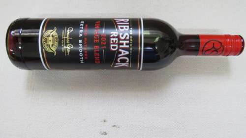Sealed 750ml Bottle of Douglas Green The Original RibShack Red 2021 Vintage Blend Pinotage Shiraz