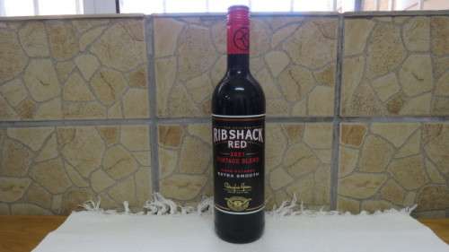 Sealed 750ml Bottle of Douglas Green The Original RibShack Red 2021 Vintage Blend Pinotage Shiraz