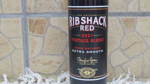 Sealed 750ml Bottle of Douglas Green The Original RibShack Red 2021 Vintage Blend Pinotage Shiraz