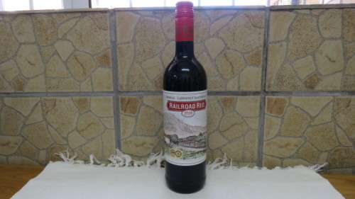 Sealed 750ml Bottle of Railroad Red 2019 Shiraz Cabernet Sauvignon