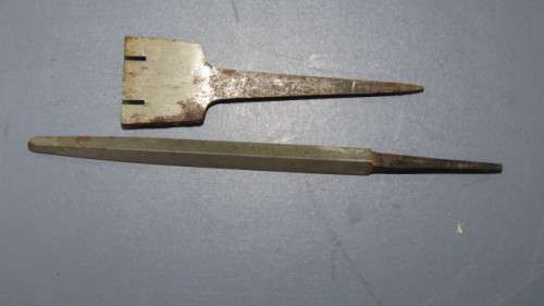 Vintage Disston & Sons 1941 Folding Chain-Linked Military Hand-Saw With Handles/Tools/Holder 160 cm