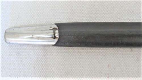 Wonderful Vintage Sanderson Made Pattern 1907 Bayonet  With Chrome Detailed Scabbard L: 58,5 cm