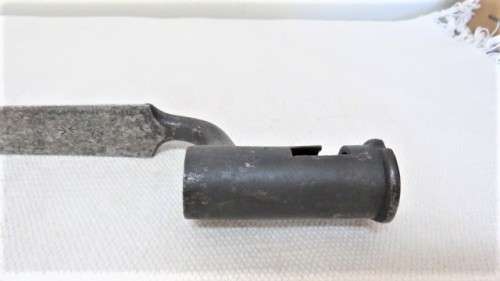Antique Hessian Pattern Socket Type Bayonet (Possibly From the American Revolution) L: 53 cm