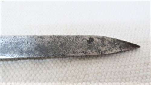 Antique Hessian Pattern Socket Type Bayonet (Possibly From the American Revolution) L: 53 cm