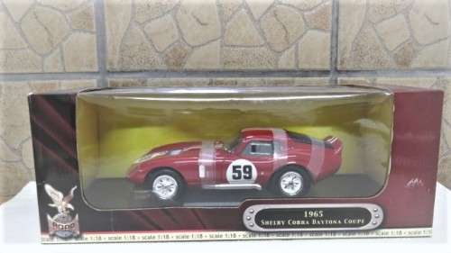 Boxed Yat Ming 1965 Shelby Cobra Daytona Coupe Die Cast Collection Deluxe Edition Scale 1:18