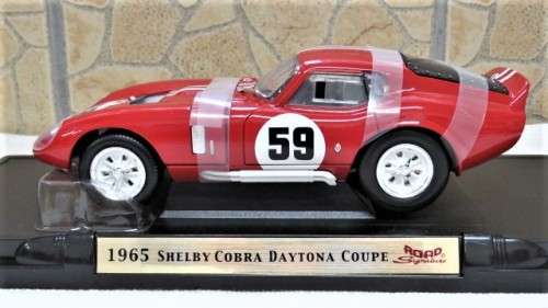 Boxed Yat Ming 1965 Shelby Cobra Daytona Coupe Die Cast Collection Deluxe Edition Scale 1:18