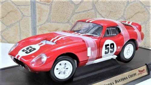 Boxed Yat Ming 1965 Shelby Cobra Daytona Coupe Die Cast Collection Deluxe Edition Scale 1:18