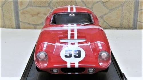 Boxed Yat Ming 1965 Shelby Cobra Daytona Coupe Die Cast Collection Deluxe Edition Scale 1:18