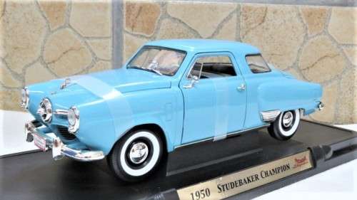 Boxed Yat Ming 1950 Studebaker Champion Die Cast Metal Collection Deluxe Edition Scale 1:18 26 cm