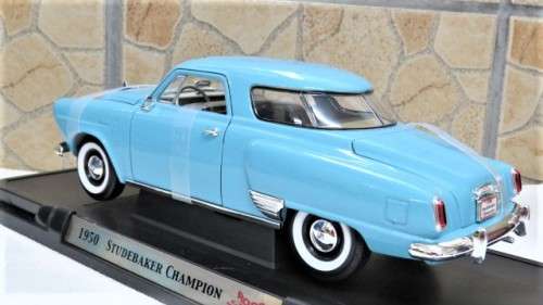 Boxed Yat Ming 1950 Studebaker Champion Die Cast Metal Collection Deluxe Edition Scale 1:18 26 cm